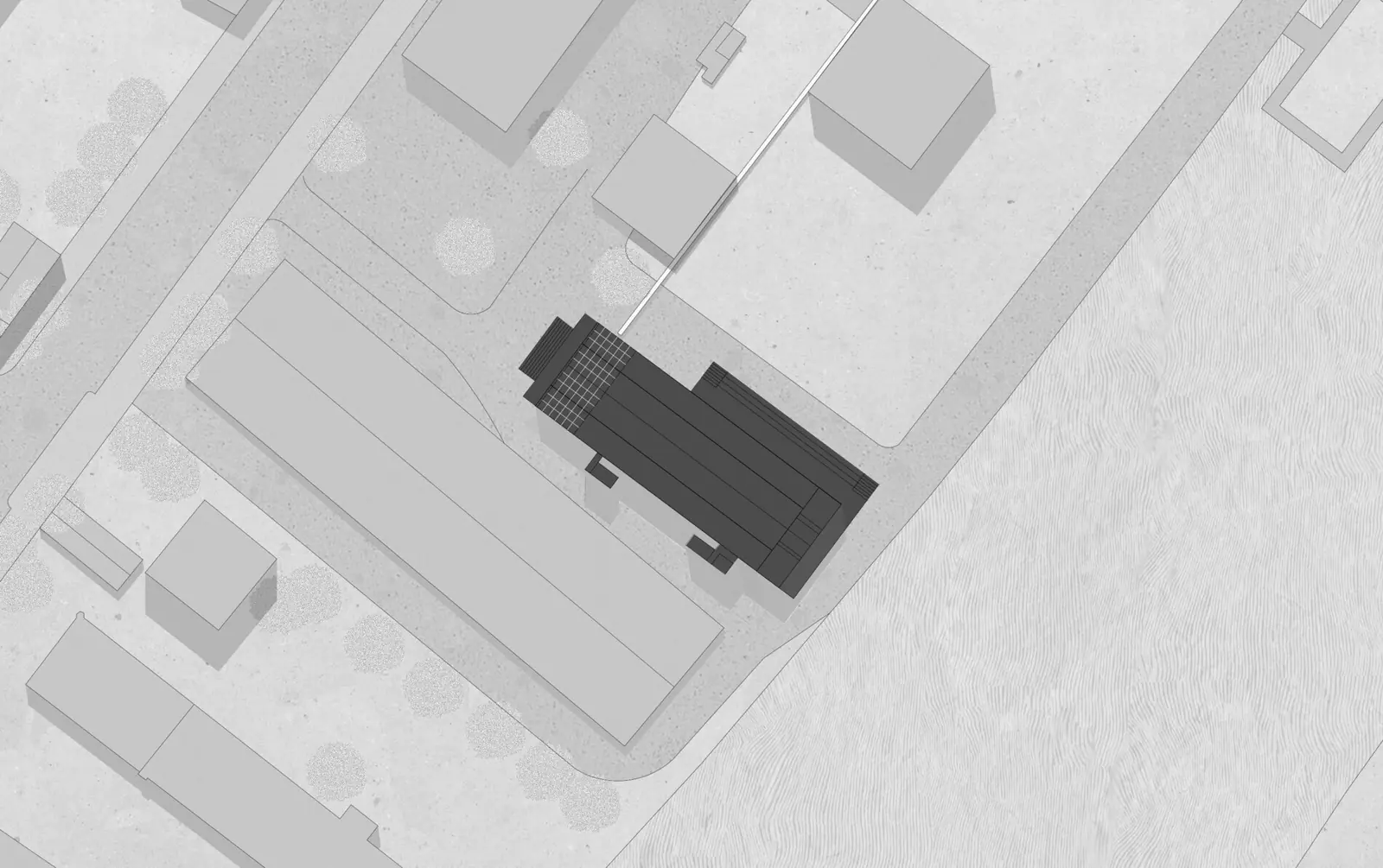 Lageplan mit dem Viktoriaspeicher